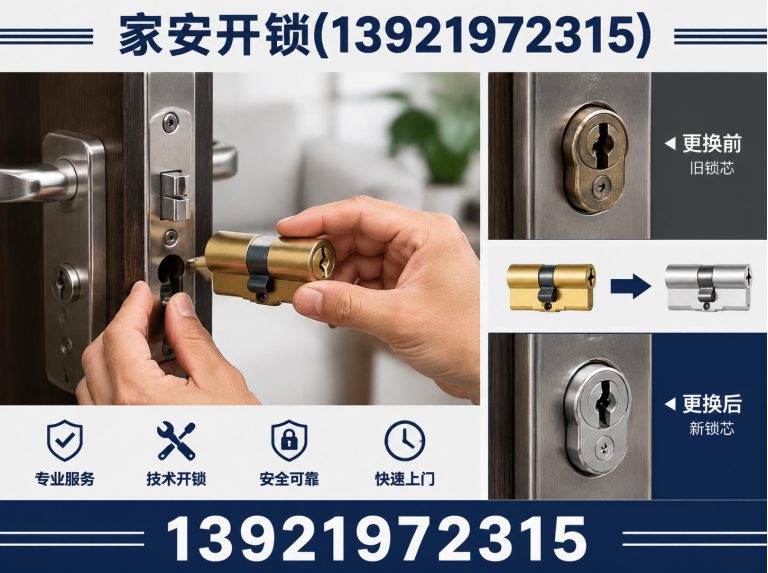 苏州电子锁安装展示图